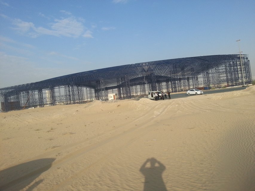 靖江大型场馆网架工程