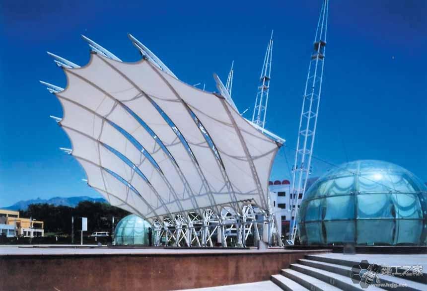 靖江车棚膜结构网架